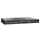 Cisco SF220-48 Switch 48-Port 10/100 Smart Managed, 2-Port SFP Combo, Spanning Tree/Link Aggregation/VLAN Support, Rack Mount 