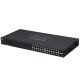 Cisco SG110-24HP Switch PoE 24-Port Gigabit Ethernet, 2-Port combo mini-GBIC, Total Budget 100W, 48 Gbps Capacity, Metal Enclosure