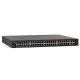 Cisco SG250-50HP Switch PoE 50-Port Gigabit Smart Managed, 2-Port Gigabit copper/SFP combo, 1-Port USB, Total Budget 45W, Spanning Tree/Link Aggregation/VLAN Support 
