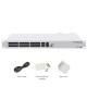 MikroTik CRS326-24S+2Q+RM SFP Cloud Router Layer-3 Switch, 24-Port SFP+ (1/10G) + 2 Port 40G QSFP+, + 1 Port 10/100 Ethernet, RouterOS or SwitchOS, License level 5, Rack-Mount kit (Included)