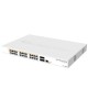 MikroTik CRS328-24P-4S+RM 24-Port Gigabit Ethernet + 4-Port SFP+ 10G Gigabit, PoE+ 802.3af/at + 26/53 VDC Passive, PoE Maximum Power 450W, 1U Rackmount