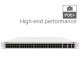 MikroTik CRS354-48P-4S+2Q+RM High-end Performance 48-Ports PoE Gigabit Ethernet Rj45 + 1-Port 10/100Mbps Ethernet Rj45 + 4-Ports SFP+ (10G) + 2-Port QSFP+(40G), Passive PoE, PoE/PoE+ (802.3af/at) 1-48 Power Budget 750W, Rack-Mount kit (Included)