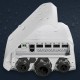 MikroTik CRS504-4XQ-OUT Outdoor 100GbE 4-Port QSFP28 + 1 x 100Mbit Ethernet port, MikroTik RouterOS v7, License level 5, Compatible with 40G, 25G, 10G, and 1G Fiber Connections, IP66 Weatherproof Enclosure