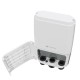 MikroTik CRS504-4XQ-OUT Outdoor 100GbE 4-Port QSFP28 + 1 x 100Mbit Ethernet port, MikroTik RouterOS v7, License level 5, Compatible with 40G, 25G, 10G, and 1G Fiber Connections, IP66 Weatherproof Enclosure
