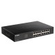 D-Link  DGS-1100-16V2 16-Port L2 Gigabit Smart Managed Switch, Rack-mountable Metal Case