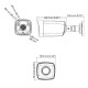 HIKVISION DS-2CE17D0T-IT3F(C) Analog Bullet Camera 2M, HD 1080P, Day/Night 40m IR, Water proof and Dust resistant IP67