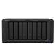 Synology DiskStation  DS1821+ แบบ 8 Bay  8 x 3.5" or 2.5" SATA HDD/SSD  , 2 x M.2 2280 NVMe SSD, AMD RyzenTM V1500B quad-core 2.2 GHz ,4 x USB 3.2 Gen 1, 2 x eSATA ,4 x 1GbE RJ-45