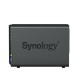 Synology DiskStation DS223   แบบ 2Bay 2 x 3.5" or 2.5" SATA SSD/HDD ,CPU Realtek RTD1619B,Memory  2 GB DDR4  LAN ports 1 x 1GbE RJ-45 เหมาะสำหรับจัดการข้อมูลสำหรับบ้านและสำนักงานขนาดเล็ก