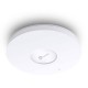 tp-link EAP613 AX1800 Ceiling Mount WiFi 6 Access Point, Omada Mesh, PoE 802.3at Support, MU-MIMO, Seamless Roaming