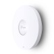 tp-link EAP613 AX1800 Ceiling Mount WiFi 6 Access Point, Omada Mesh, PoE 802.3at Support, MU-MIMO, Seamless Roaming