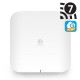EnGenius ECW526 Cloud Managed 2x2x2 Indoor Tri-Band WiFi 7 Access Point, Up to 9.5Gbps  (2.4 GHz, 5 GHz, and 6 GHz), Ultra-wide 320 MHz channels in 6 GHz, 1  x 10GE Port (PoE+), 802.3at and 60W PoE Support