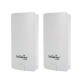 EnGenius ENS500-AC-SET Point-to-point 1-2 Km. EnTurbo Outdoor Long-Rang 11ac Wave 2 Ptp Bride, Speed 867Mbps 5GHz, 14dBi High-Gain Antennas