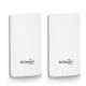 EnGenius ENS500-AC-SET Point-to-point 1-2 Km. EnTurbo Outdoor Long-Rang 11ac Wave 2 Ptp Bride, Speed 867Mbps 5GHz, 14dBi High-Gain Antennas