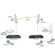 EnGenius EnStation5-SET Point-to-point 3Km. Outdoor Long-Rang 11n Access Point/Client Bride, Speed 300Mbps 5GHz, 2x19dBi High-Gain Antennas