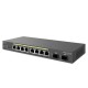 EnGenius EWS2910FP-Fit L2 Plus Cloud FitXpress 8-Port PoE/PoE+ (802.3af/at) Gigabit EnGenius FitController Network Management + 2-Port SFP, PoE Budget 110W, Desktop Switch