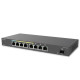 EnGenius EXT1109P 8-Port Cloud Manage 3x GE, 4x GE PoE (802.3 af/at), 1x GE PD Switch Extender with 1 SFP Port