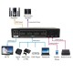 NEXiS FH-SW41A HDMI 4x1 support 4X1 HDMI 2.0 Switch 4K@60hz (4:4:4). Support HDR10, HDCP2.2 , CEC, ARC.