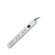 19" GERMANY G7-00006 AC Power Distribution 6 Universal Outlet w/Cable 3 M. & Surge Protection