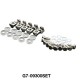19" GERMANY G7-09300SET Screw M6, Captive Nut M6 and Plastic Washer