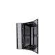 19" GERMANY G8N-61027DDB New Data Center Rack 27U (W60xD100xH139cm.) Double Front Curve Perforate Door