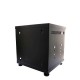 19" GERMANY G6-30030B Mini Steel Box Rack W/Shelf, Black (30x30x30cm) 