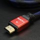 GLINK GL301  สาย HDMI (Male/Male) คุณภาพสูง เชื่อมต่อสัญญาณภาพและเสียงระบบดิจิตอล   เหมาะสำหรับเครื่องเล่น Blu-Ray 4K, Smart 3D, Media PC ยาว 2 เมตร