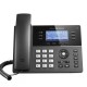 Grandstream GXP1760W WiFi enabled Mid-Range IP phones 6 line with 3 SIP accouunt, 2-Port 10/100Mbps, 200x80 Blacklit LCD Display HD, PoE & Gigabit Port