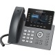 Grandstream GRP2615 Carrier-Grade IP Phone, 10 lines, 16 SIP accounts, HD Audio, Dual-band Wi-Fi 802.11 a/b/g/n/ac, 2 Port Gigabit PoE