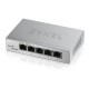 Zyxel GS1200-5  5 Ports 10/100/1000BASE-T Web Manged Desktop Switch