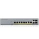 Zyxel GS1350-12HP 10-port GbE SFP 2 Smart Managed Switch with GbE Uplink PoE  8  Port  Total budget 130 watt