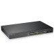 Zyxel GS1900-24HPv2 24 Ports 10/100/1000BASE-T ( 12 PoE) ,  + 2 Ports SFP 100/1000BASE-X  Smart Managed PoE Switch with GbE Uplink (170 Watt)
