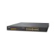 PLANET GSW-1600HP 16-Port 10/100/1000Mbps 802.3at PoE+ Ethernet Switch (16 Port POE ทั้ง 16 PORT)