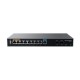Grandstream GWN7003 Multi-WAN Gigabit VPN router, 2x Gigabit SFP ports, 9x Gigabit Ethernet ports and 2 PoE ports. Built-in firewall, Cloud management 