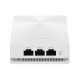 Grandstream GWN7661 Hybrid wireless accesspoint WIFI6 In-wall 2x2 2.4 GHz, 4x4 5.0 GHz, PoE Support, Up to 500+ concurrent Wi-Fi client