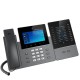 Grandstream GXV-3350 High-End Smart Video Phone for Android, 16 lines 16 SIP Accounts, Dual band Wi-Fi, Built-in PoE/PoE+ 