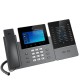 Grandstream GXV3350 High-End Smart Video Phone for Android, 16 lines 16 SIP Accounts, Dual band Wi-Fi, Built-in PoE/PoE+ 