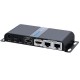 VANZel LH-102EA 2 PORT HDMI SPLITTER & 40M. EXTENDER OVER CAT6/6A/7 WITH RX POE SUPPORT