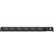 Link CH-10312A PDU 12 TIS Outlet w/Cable 3 M. + Lighting Switch w/Guard , 16A, Electronic Circuit Breaker