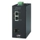 LINK PS-0020 2- Port Industrial FAST PoE Switch (90W) 2 FE(PoE) + 1 SFP (FE) PoE Power Budget：60W, Metal Case