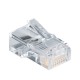 Link US-1001 CAT 5E RJ45 High Performance (HP) Plug, Unshield (10 Each/Pkg)