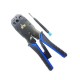 Link TL-1101R Professional Crimp Tool RJ45, RJ11 and 4 Pos Hand Set