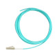 Link UFP420S31-1.5 LC Pigtail Fiber Optic, MM/OM3 Simplex, (3.0 mm Jacket)/UPC, Length 1.5 m.