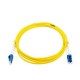 Link UFP922D31-03 Fiber Optic LC-LC Patch Cord OS2, Duplex 9/125 μm Single-mode, (3.0 mm Jacket)/UPC-UPC, Lengths 3 m. 