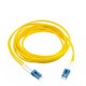 Link UFP922D31-05 Fiber Optic LC-LC Patch Cord OS2, Duplex 9/125 μm Single-mode, (3.0 mm Jacket)/UPC-UPC, Lengths 5 m. 