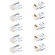 Link US-1001 CAT 5E RJ45 High Performance (HP) Plug, Unshield (10 Each/Pkg)