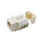 Link US-1005SC1 CAT 5E RJ45 Colorful Modular Jack, Slim White Color