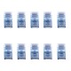 Link US-1062-X CAT 6 RJ45 Plug Unshield, 2 Layer with pre-insert bar, Crystal Color (10 Each/Pkg)