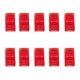 Link US-1051-X CAT 5E RJ45 Plug, Unshield, Crystal Color (10 Each/Pkg)