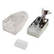 Link US-1070S Shield Cat 6A RJ45 Modular Plug W/Boot  With Pre-Insert bar บรรจุ 1 หัว / Pkg.