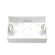 Link US-2016 Plastic Wall Box 2" x 4" Depth 47 mm. White Color
